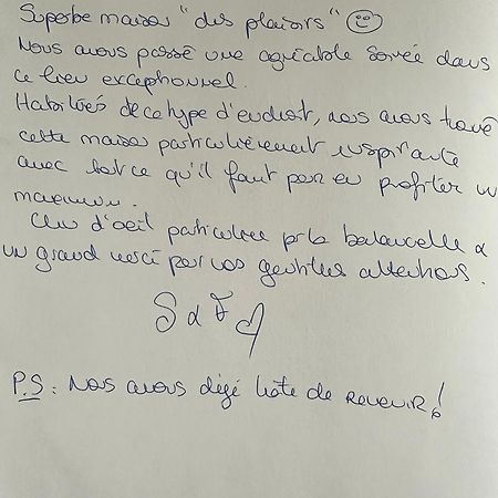 La Maison Des Plaisirs Love Room Champigny  Eksteriør bilde